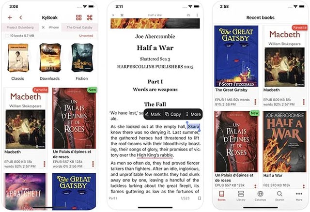 Die 8 besten Buchleseprogramme für das iPhone
