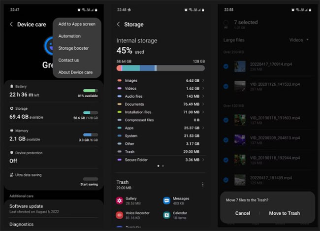 Androidで空き容量を増やす方法