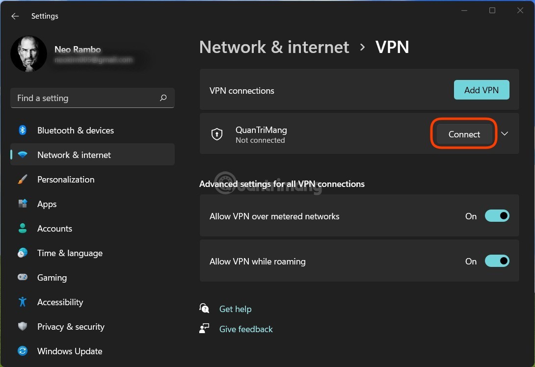 Windows 11에 VPN을 설치하고 사용하는 방법