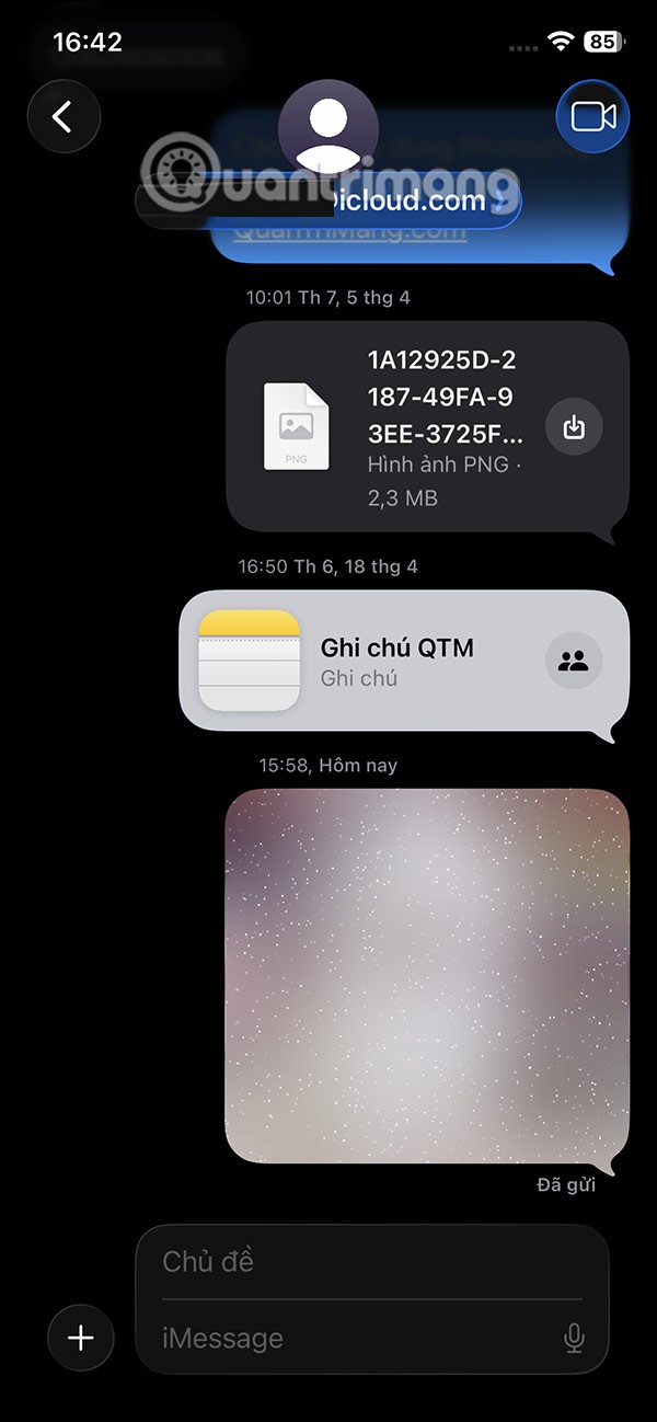 So senden Sie unsichtbare Nachrichten auf dem iPhone