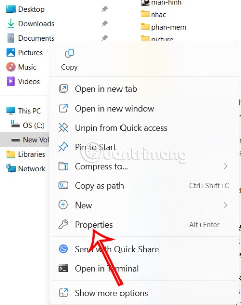 Windows 11 Belgeler klasörünün varsayılan konumu nasıl değiştirilir?