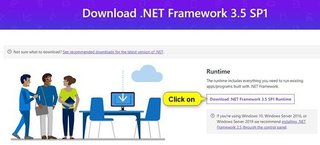 Instrucțiuni pentru instalarea .NET Framework 3.5 pe Windows 10