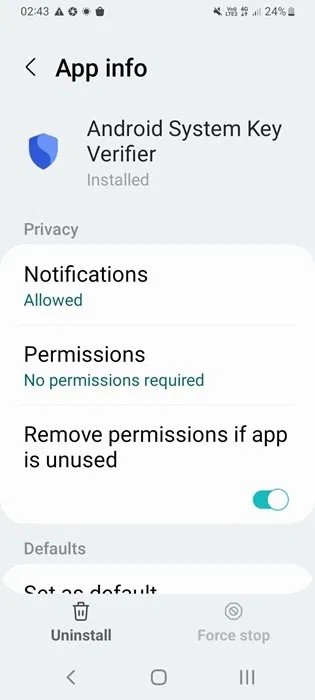Android System Key Verifier schützt Sie vor Betrügern und Nachahmern, ohne dass Sie es merken.