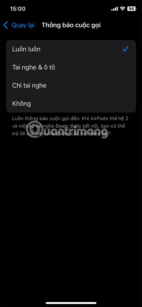 Je kunt de iPhone op je iPhone zetten