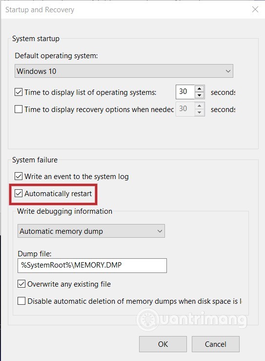 How to fix Windows computer restarting automatically when pressing the shutdown button