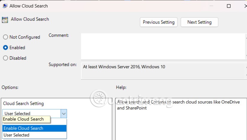 Windows 11에서 클라우드 저장소 파일 검색을 활성화하는 방법