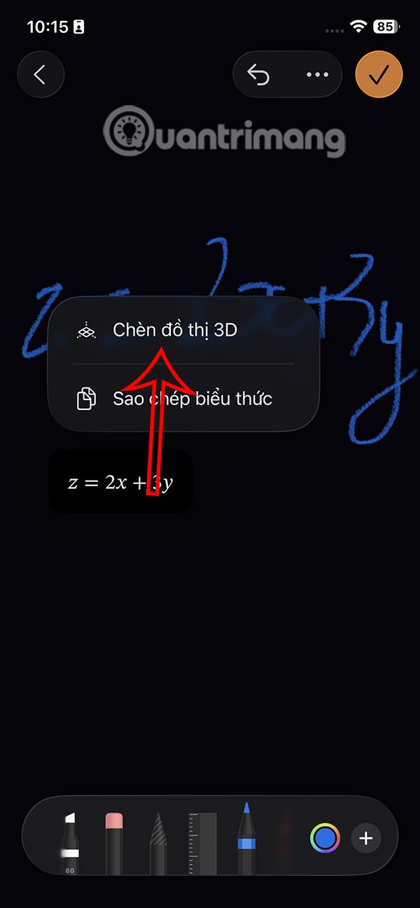 Anleitung zum Erstellen von 3D-Grafiken auf dem iPhone ohne Anwendungen