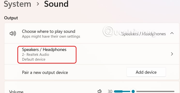 How to fix sound loss error when updating Windows 11