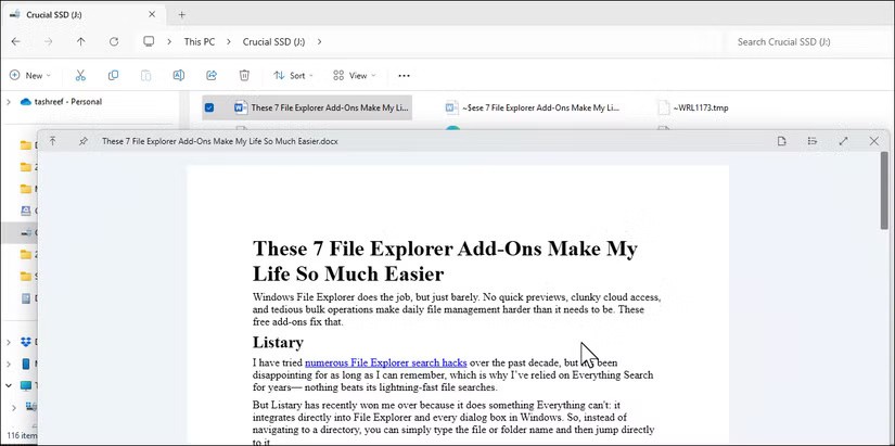 6 Windows-Datei-Explorer-Add-Ons, die das Leben einfacher machen