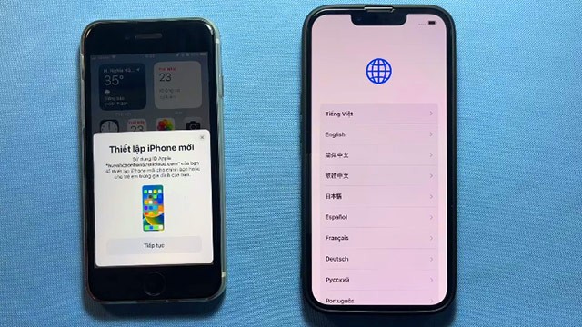古いiPhoneから新しいiPhoneにデータを転送する方法