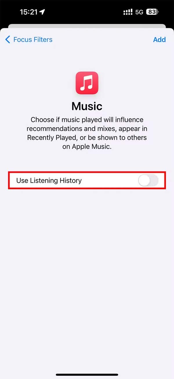 So verhindern Sie, dass jemand Ihre Apple Music-Empfehlungen ändert