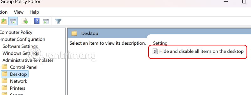 How to hide icons on Windows 11 desktop?