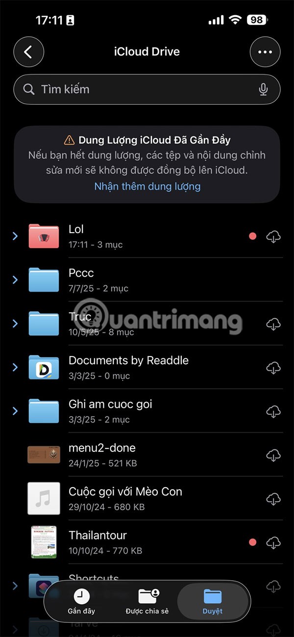 iPhoneのファイルアプリでフォルダの色を変更する方法