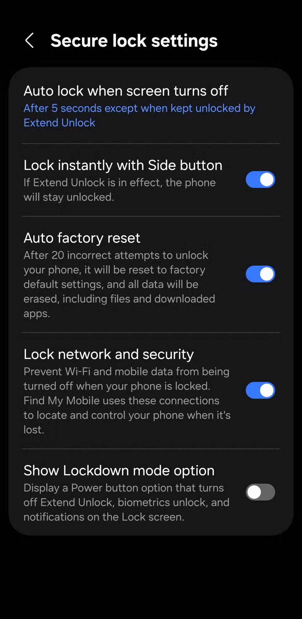 9 إعدادات أمان لشاشة قفل هاتف Android