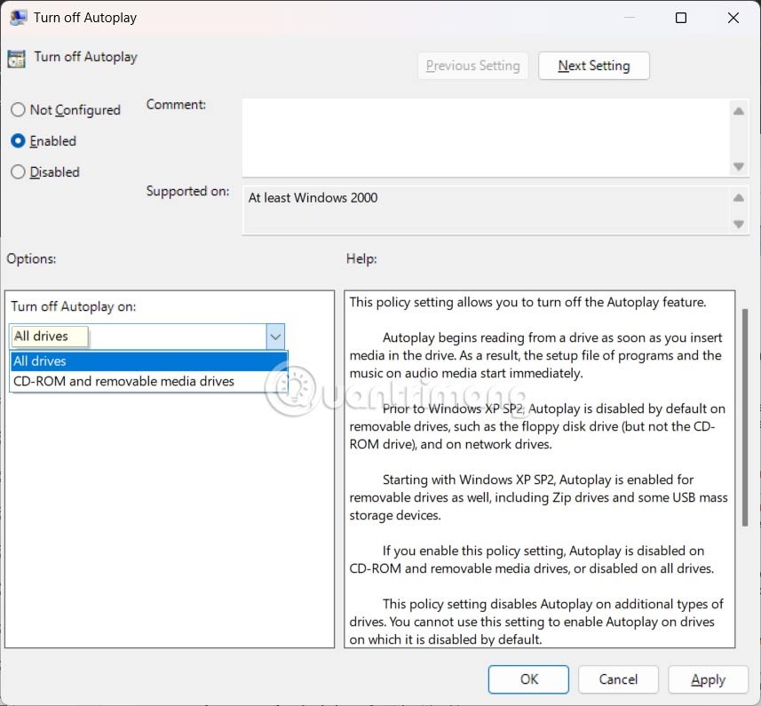 3 Cara untuk Mendayakan dan Lumpuhkan Windows 11 AutoPlay