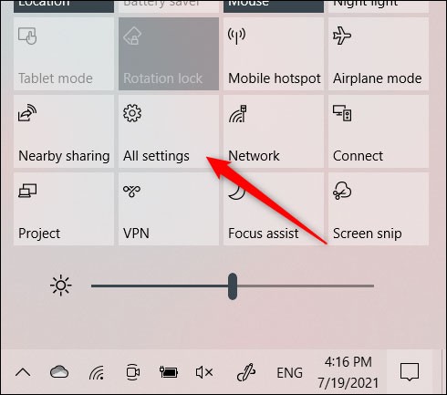 12 formas de acceder rápidamente a la Configuración en Windows 10