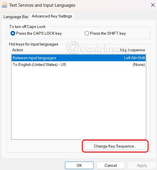 Windows 11'de varsayılan dil kısayolları nasıl değiştirilir?