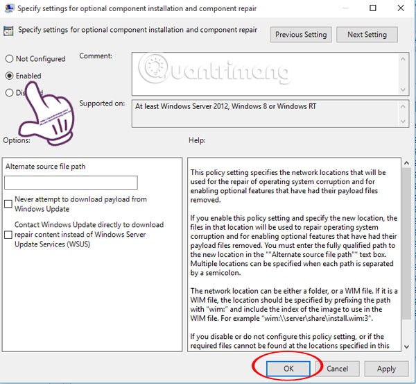 Betulkan ralat kerana tidak dapat memasang .NET Framework 3.5 pada Windows Betulkan ralat kerana tidak dapat memasang .NET Framework 3.5 pada Windows