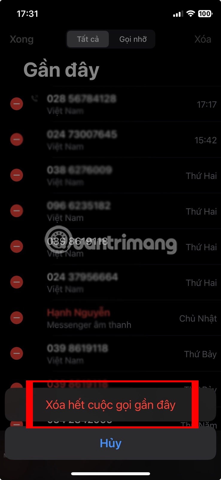 วิธีดูและลบประวัติการโทรบน iPhone
