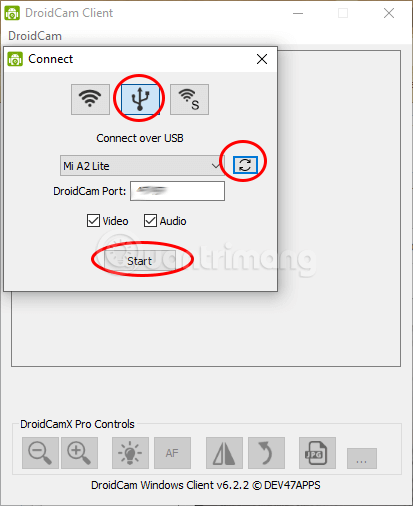 How to use DroidCam to turn your phone into a webcam for your computer