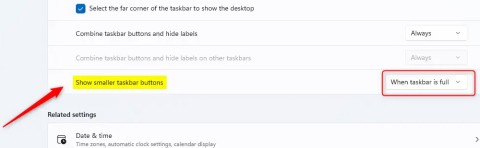 Instructies voor het wijzigen van de pictogramgrootte op de taakbalk van Windows 11
