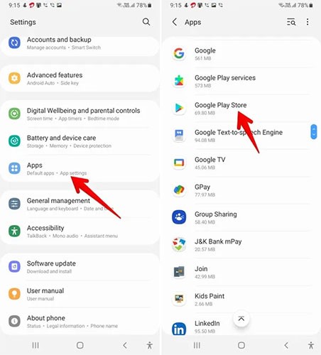 Come disinstallare e reinstallare Google Play Store su Android