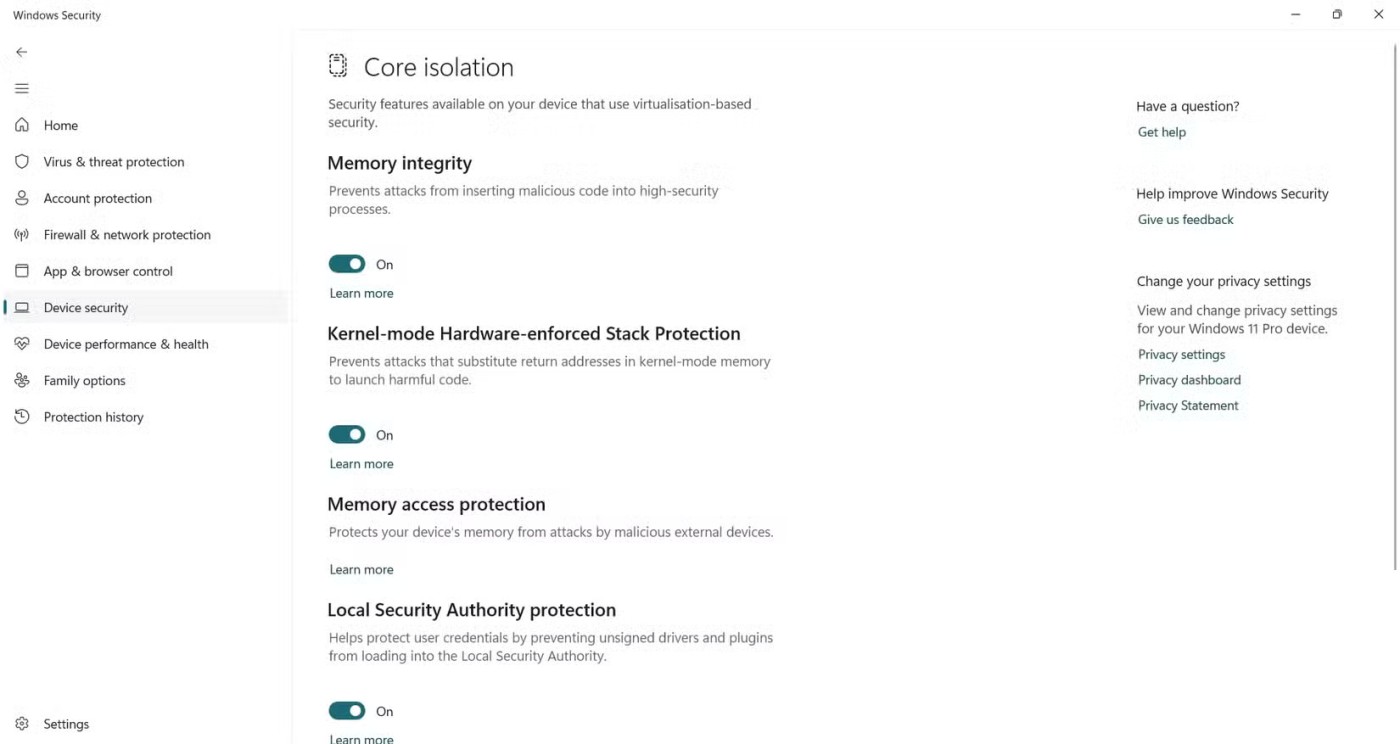 La mayoría de las personas no utilizan estas funciones ocultas en Seguridad de Windows.