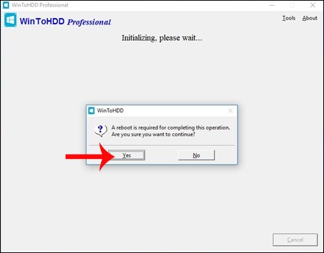 USB veya DVD olmadan WinToHDD kullanarak Windows nasıl kurulur