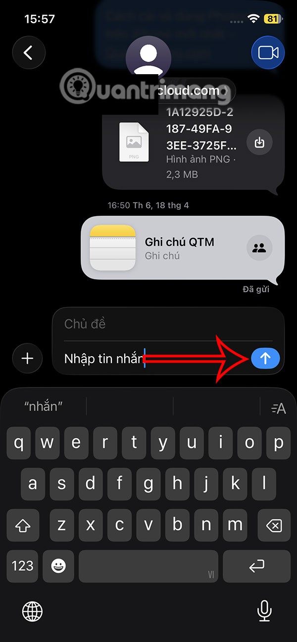 How to change message wallpaper on iPhone