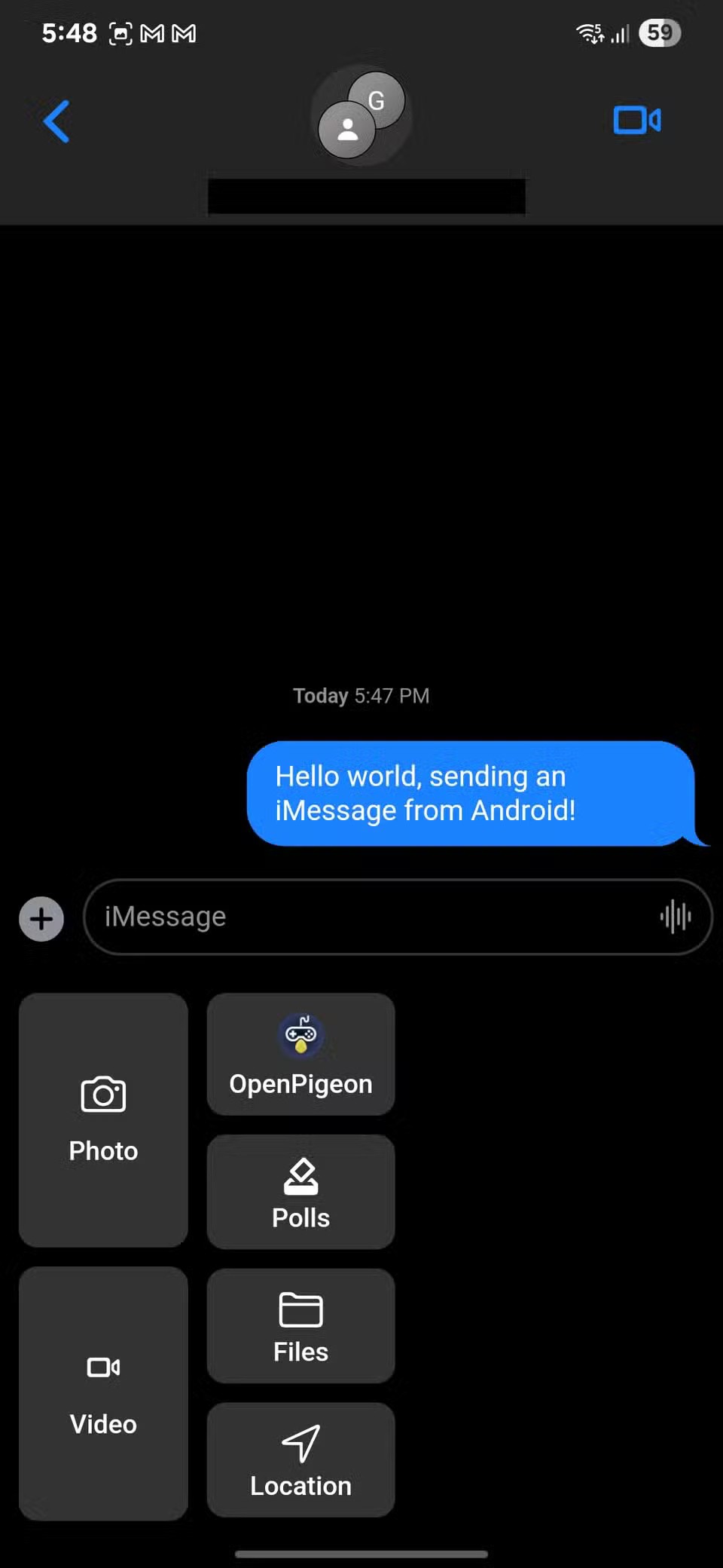 How to text using iMessage on Android devices