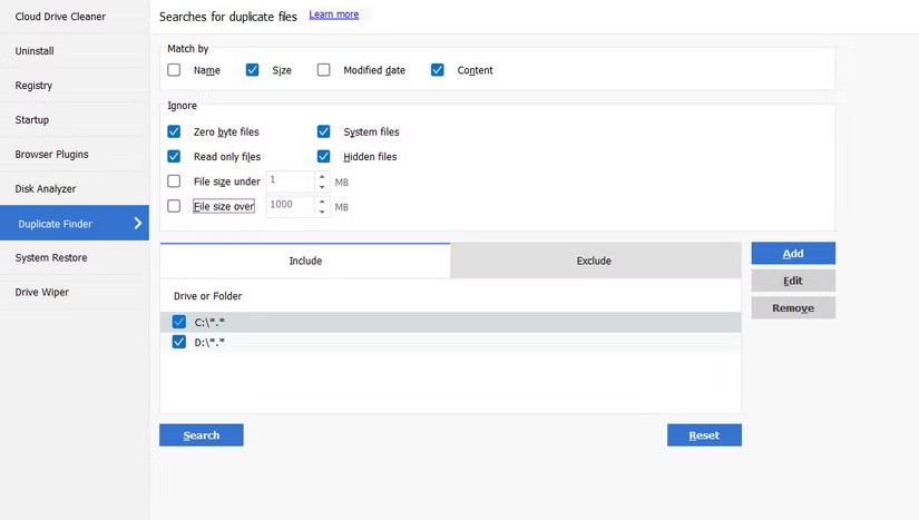 Cómo eliminar archivos duplicados para ahorrar memoria de la computadora usando CCleaner