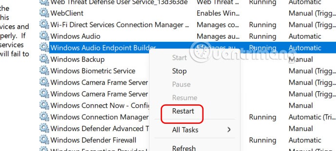 How to fix sound loss error when updating Windows 11