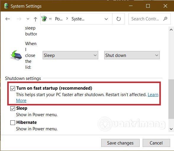 How to fix Windows computer restarting automatically when pressing the shutdown button
