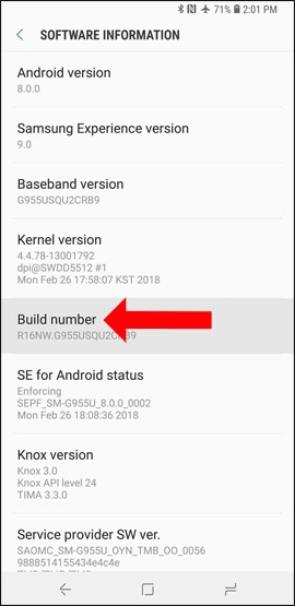 How to enable developer options and disable it on Android