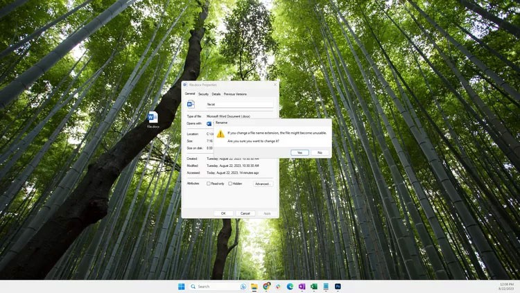 4 formas de cambiar las extensiones de archivo en Windows 11
