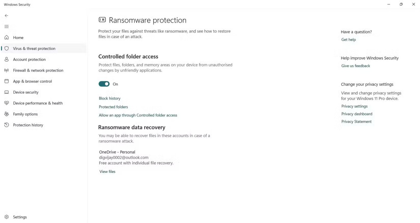 La mayoría de las personas no utilizan estas funciones ocultas en Seguridad de Windows.