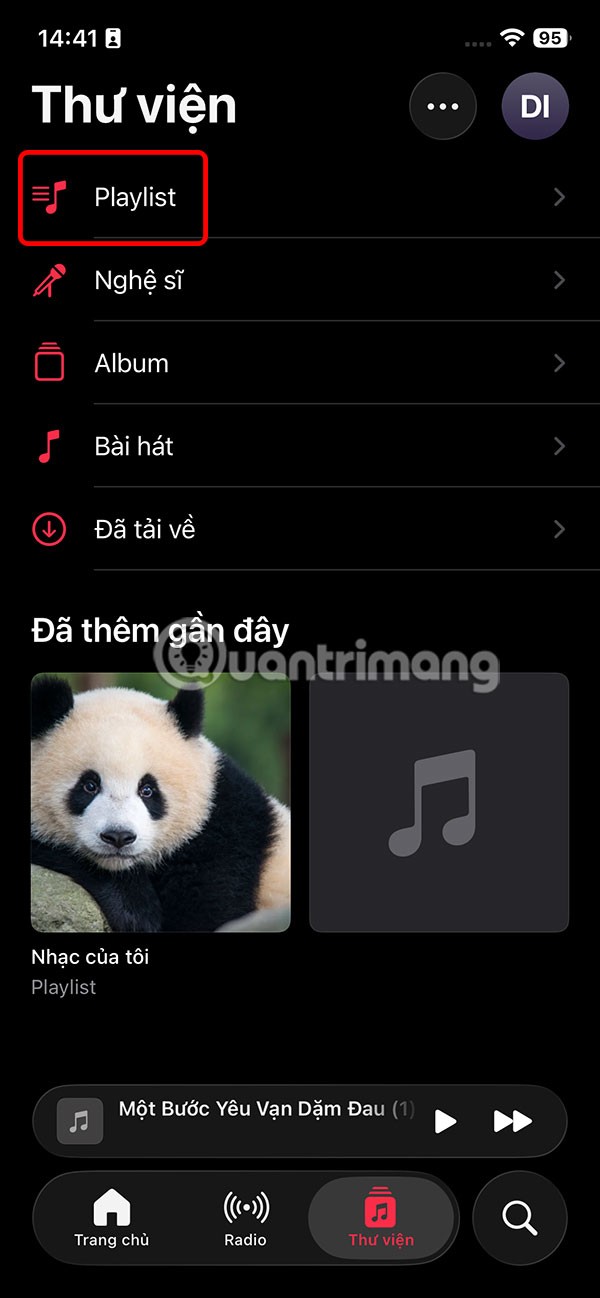 How to create an Apple Music playlist folder