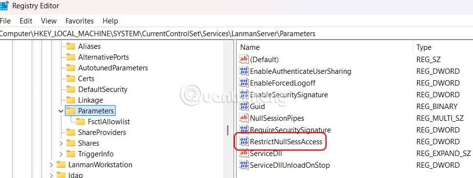 How to turn off password sharing security in Windows 11