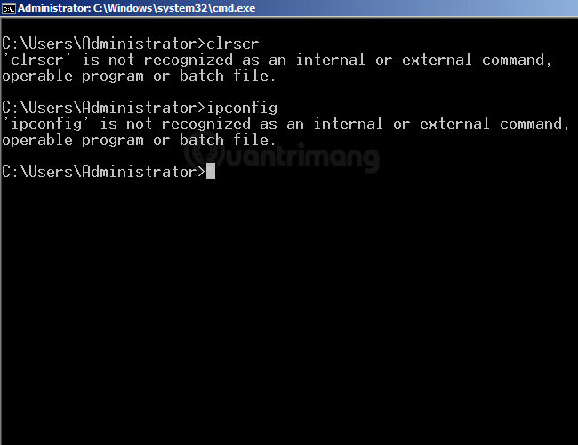 Windows'ta CMD kullanırken "dahili veya harici komut olarak tanınmıyor" hatasını düzeltme talimatları