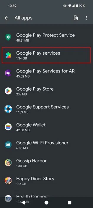 Comment résoudre le problème de décharge de la batterie des services Google Play sur Android