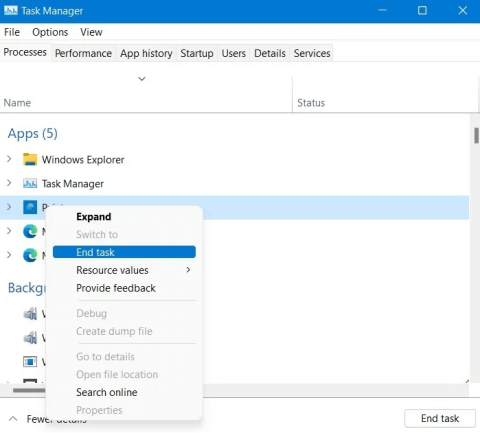 كيفية إيقاف تشغيل التطبيقات الخلفية على نظام التشغيل Windows كيفية إيقاف تشغيل التطبيقات الخلفية على نظام التشغيل Windows