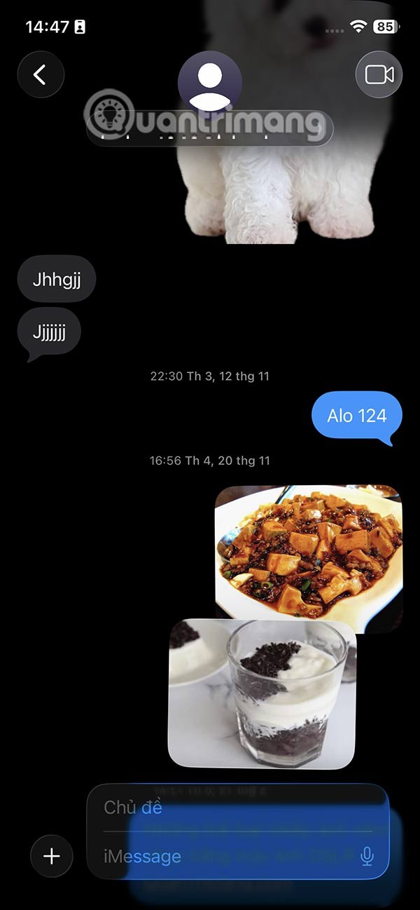 How to change message wallpaper on iPhone
