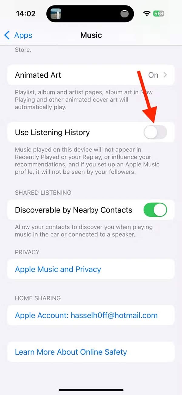 So verhindern Sie, dass jemand Ihre Apple Music-Empfehlungen ändert