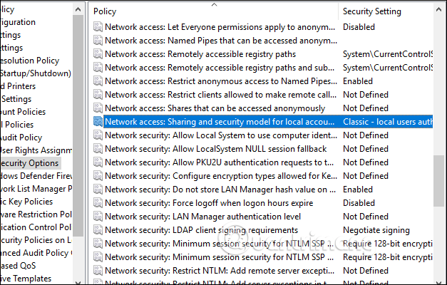 Windows'ta "Ağ yolu bulunamadı" hatasını düzeltme talimatları
