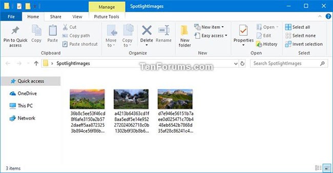 如何從 Spotlight 下載 Windows 10 鎖定畫面影像到您的計算機