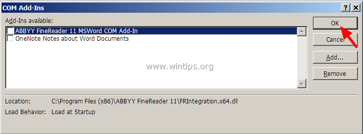 Fix Copy Paste command not working on Word, Excel (2007, 2010)