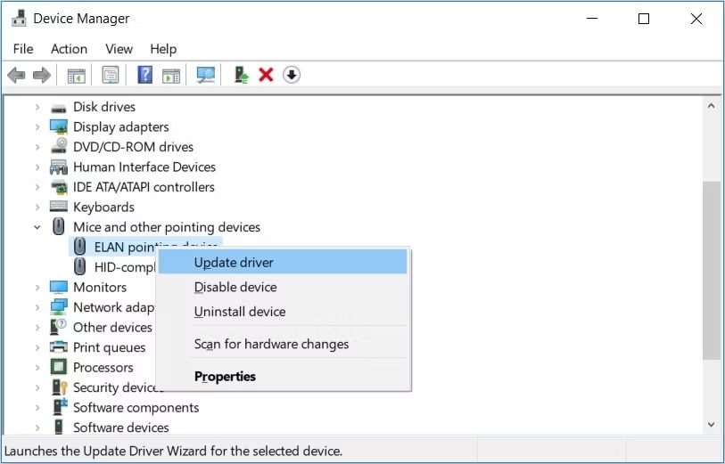 How to fix mouse pointer disappearing on Windows