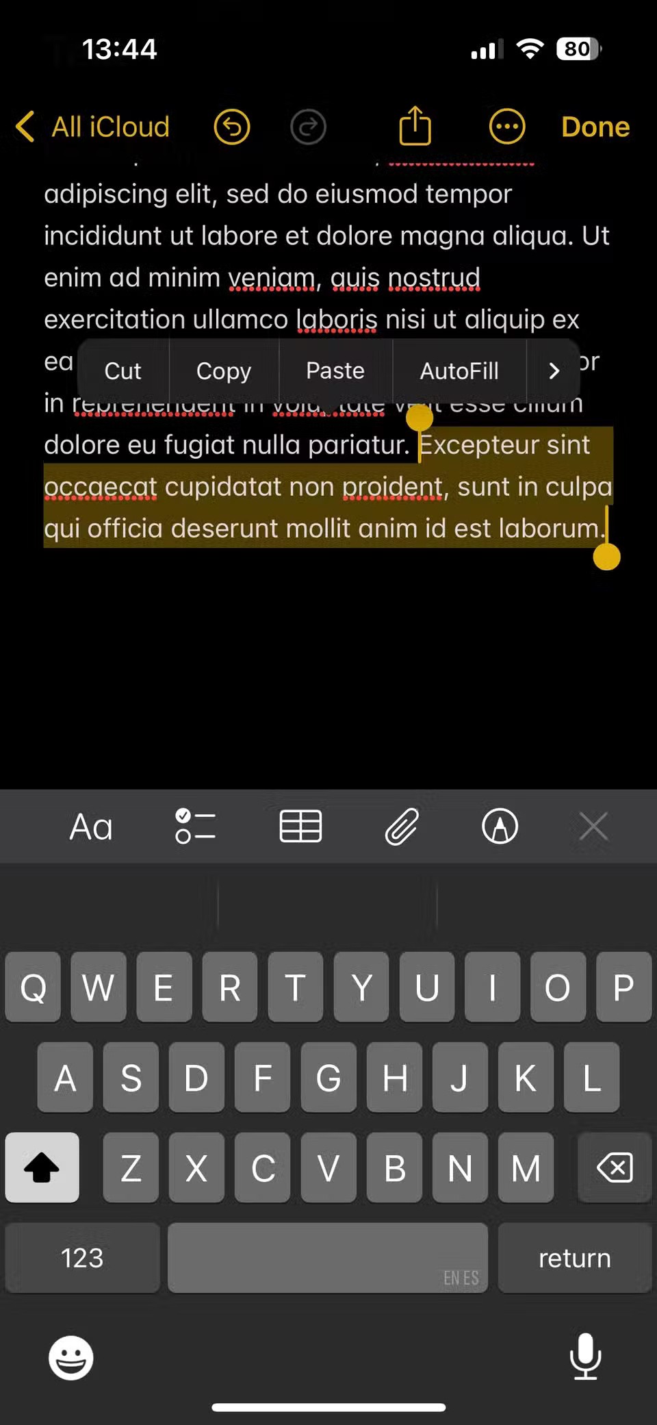 Das iPhone hat ein verstecktes Trackpad: Haben Sie es ausprobiert?