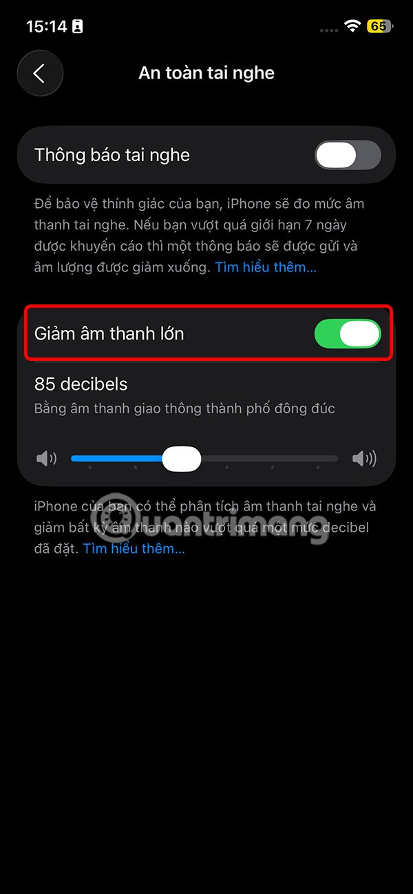 iPhone'da Kulaklık Ses Sınırı Uyarısı Nasıl Kapatılır