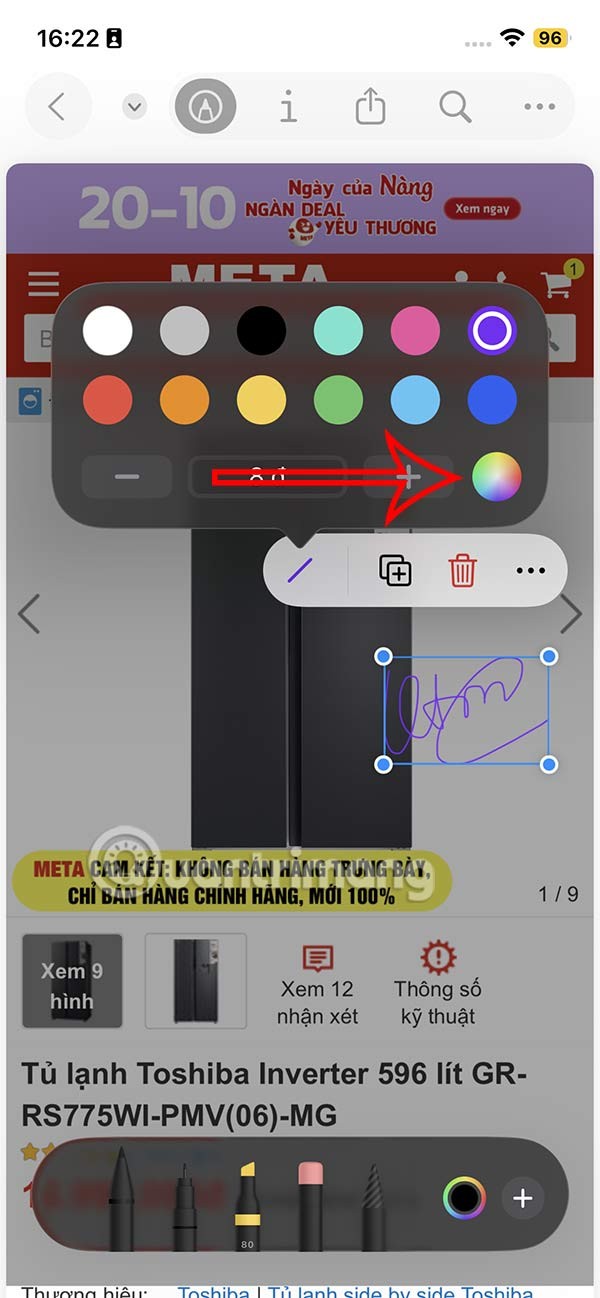 So erstellen Sie eine Dokumentsignatur auf dem iPhone